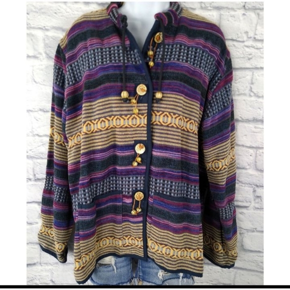 L.L. Bean Jackets & Blazers - Vintage 90s L.L. Bean Tapestry Southwestern Jacket L